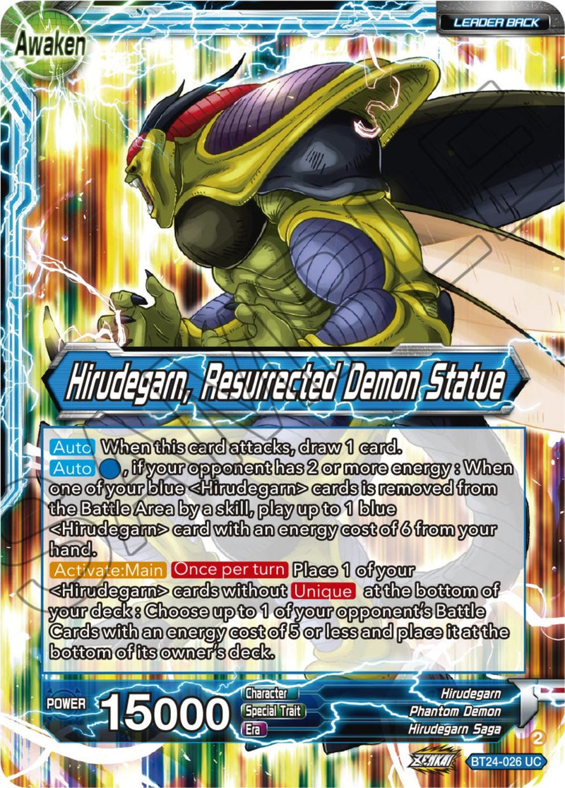 Hirudegarn // Hirudegarn, Resurrected Demon Statue (BT24-026) [Beyond Generations]