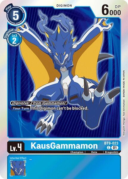 KausGammamon [BT9-023] (Double Pack Set 02) [X Record]