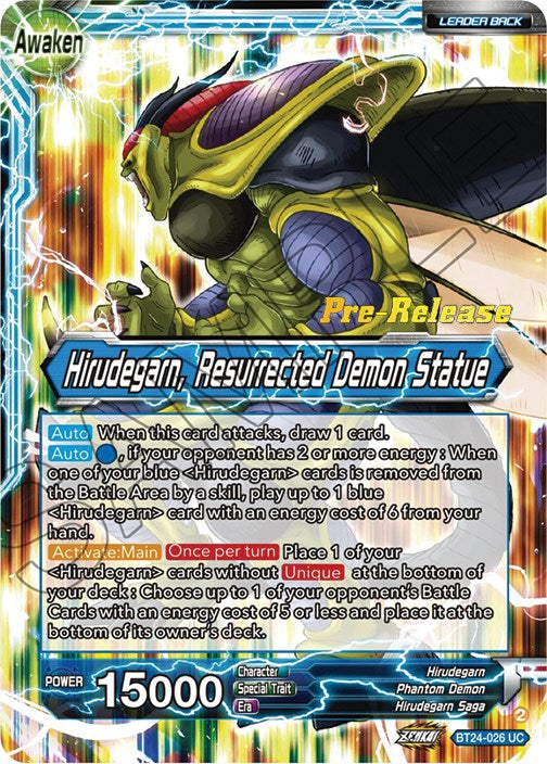 Hirudegarn // Hirudegarn, Resurrected Demon Statue (BT24-026) [Beyond Generations Prerelease Promos]