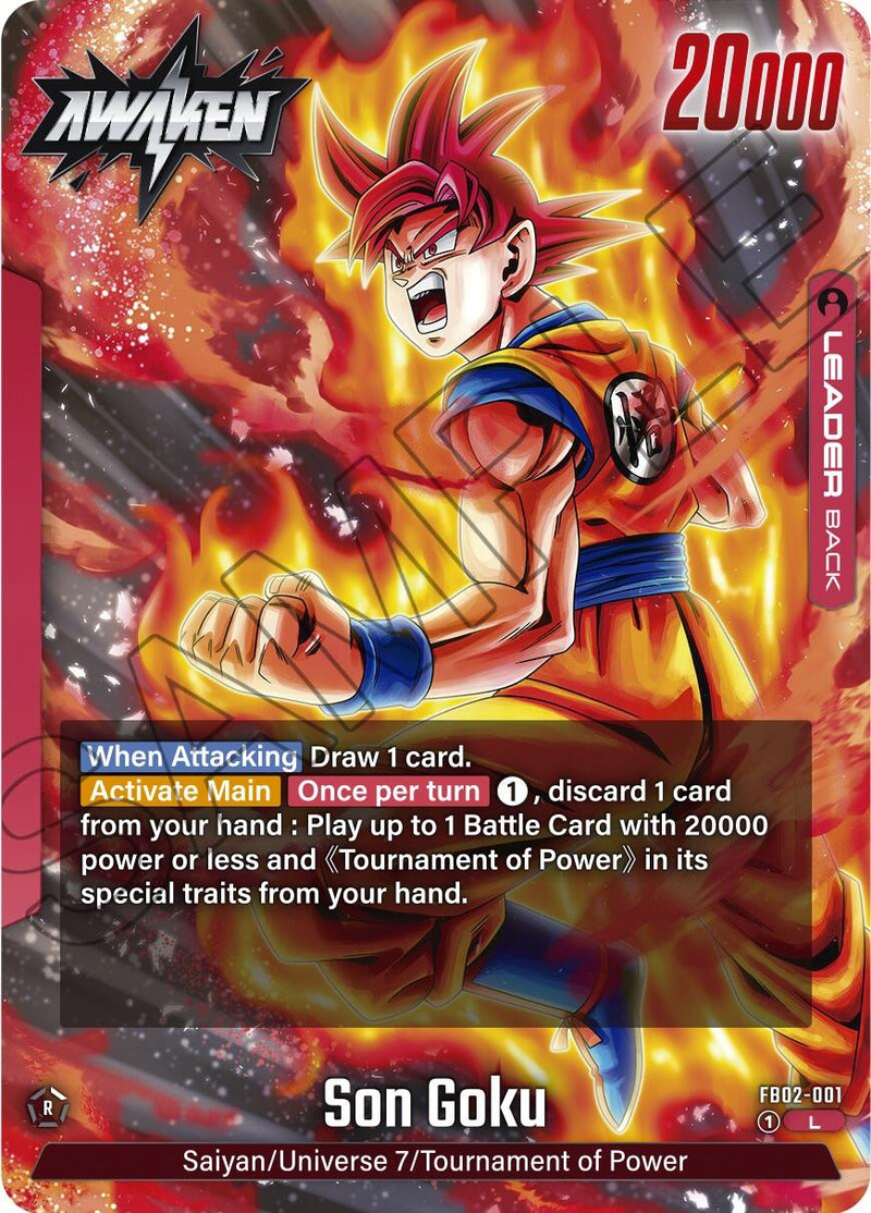 Son Goku (FB02-001) [Blazing Aura]