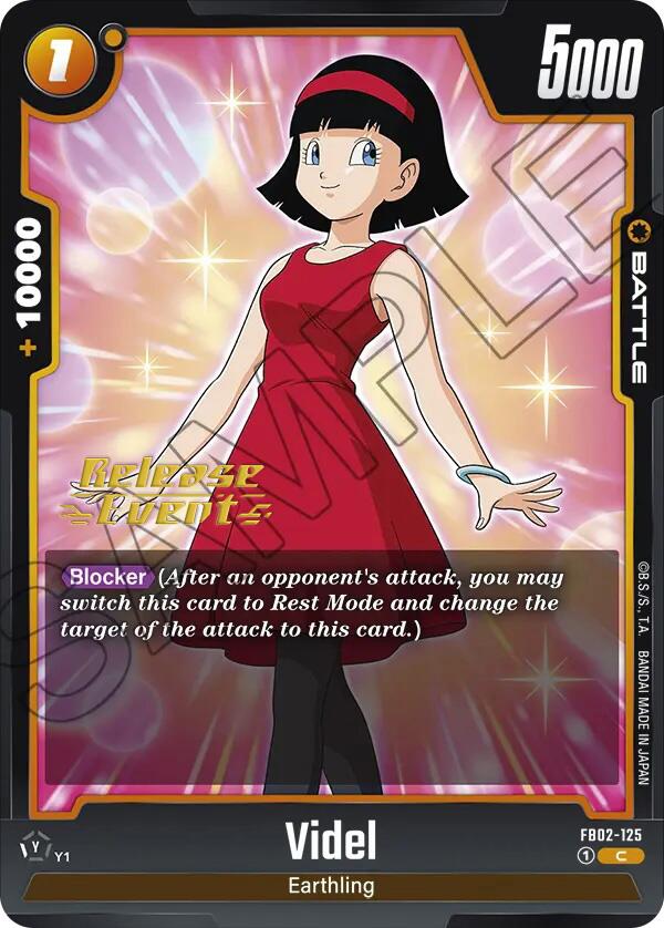 Videl (FB02-125) [Blazing Aura Pre-Release Cards]