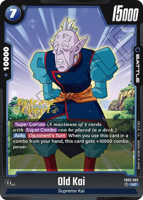 Old Kai [Blazing Aura Pre-Release Cards]