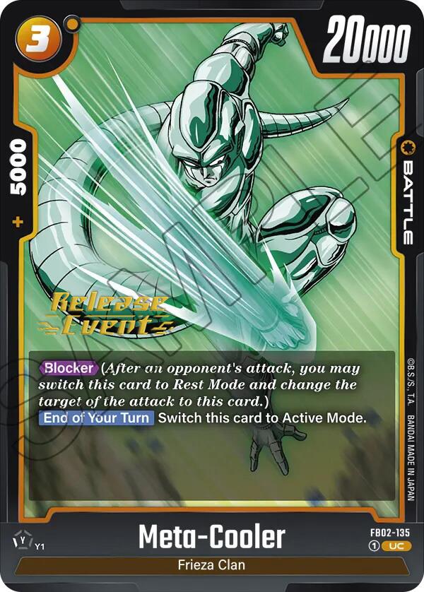 Meta-Cooler [Blazing Aura Pre-Release Cards]