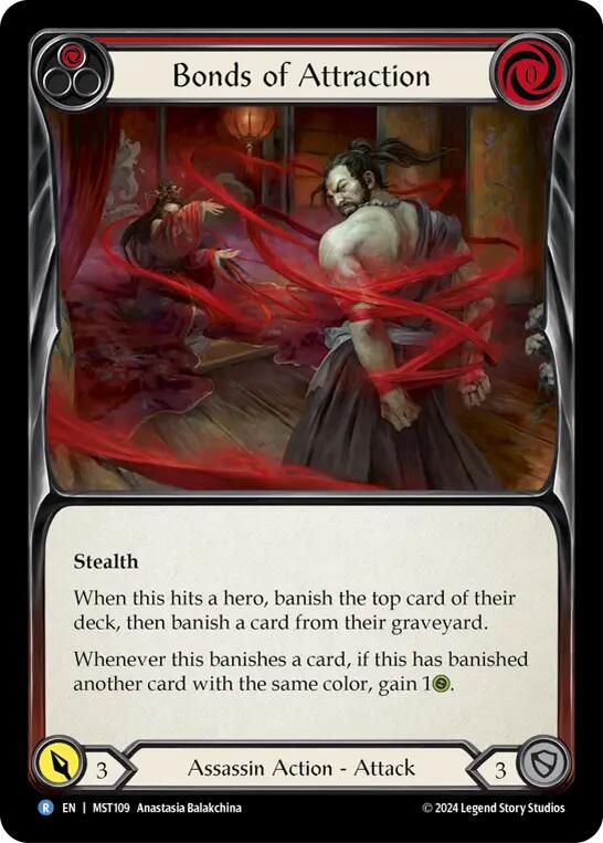 Bonds of Attraction (Red) [MST109] (Part the Mistveil)  Rainbow Foil