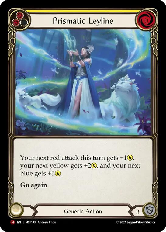 Prismatic Leyline [MST193] (Part the Mistveil)  Rainbow Foil