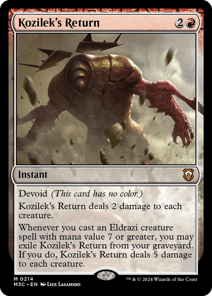 Kozilek's Return [Modern Horizons 3 Commander]