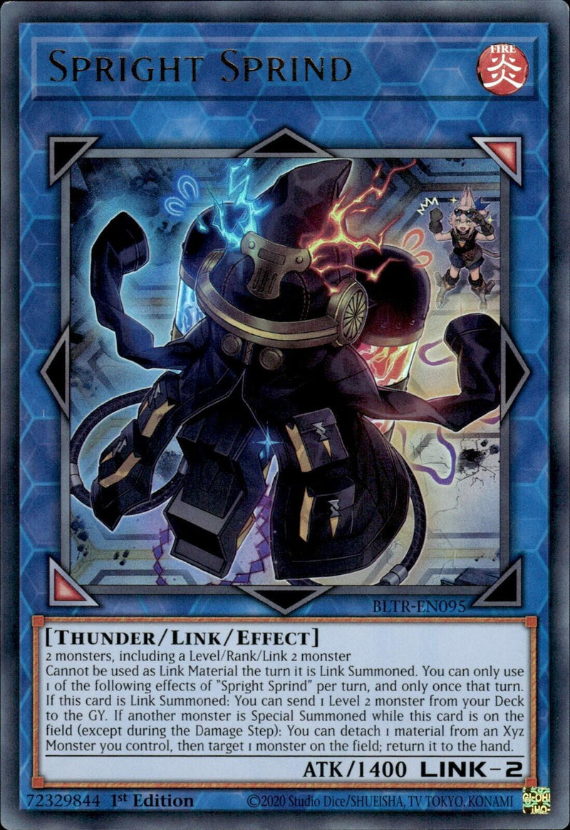 spright yugioh cards POTE-EN004 - Jet - Super Rare Special Summon 1 Therion monster from your GY CoreTCG - Spright Jet (Secret