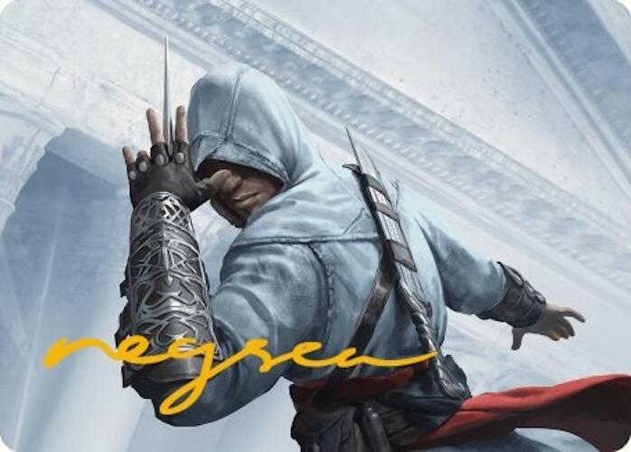 Altair Ibn-La'Ahad Art Card (Gold-Stamped Signature) [Assassin's Creed Altair Ibn-La'Ahad Art Card (Gold-Stamped Signature) [Assassin's Creed