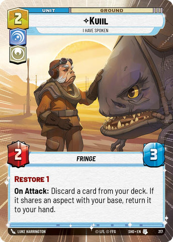 Kuiil - I Have Spoken (317) (Hyperspace) (317) [Shadows of the Galaxy]