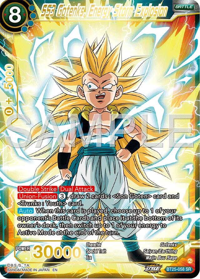 SS3 Gotenks, Energy Storm Explosion (BT25-058) [Legend of the Dragon Balls]