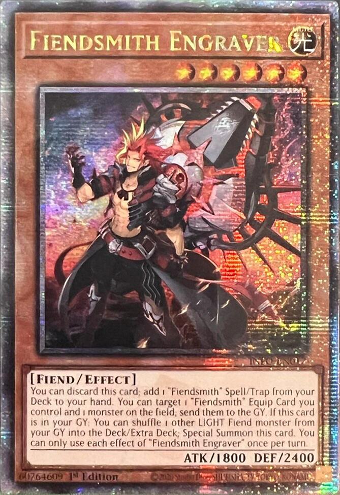 Fiendsmith Engraver (Quarter Century Secret Rare) [INFO-EN017] Quarter