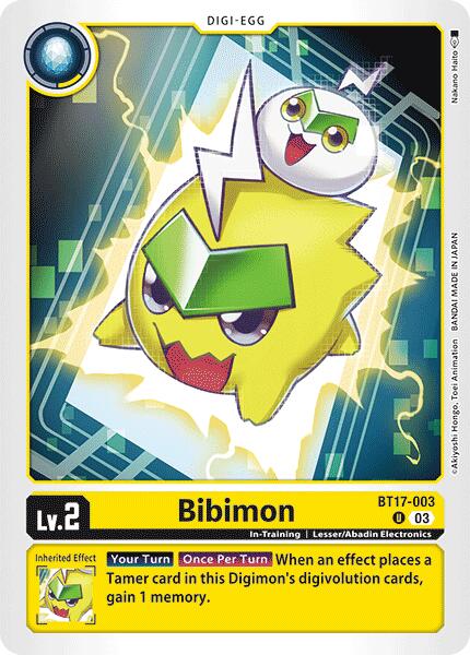 Bibimon [BT17-003] [Secret Crisis]