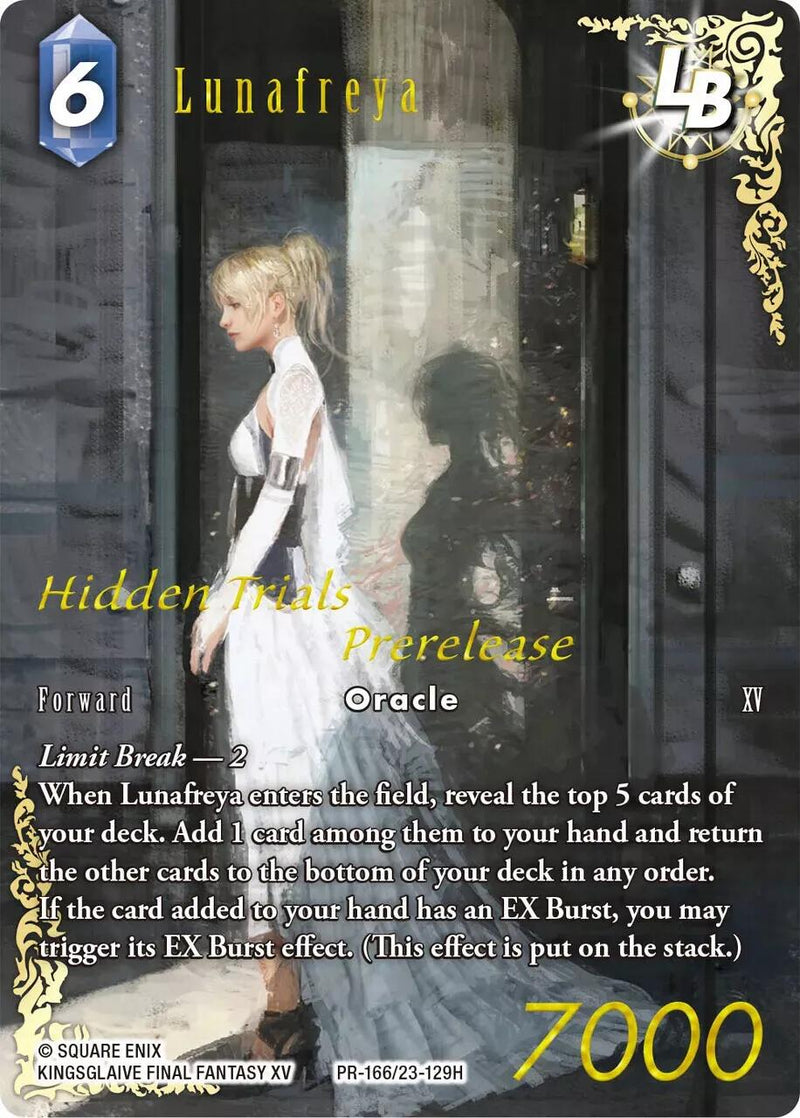 Lunafreya LB (Prerelease Promo) [Promo Cards]