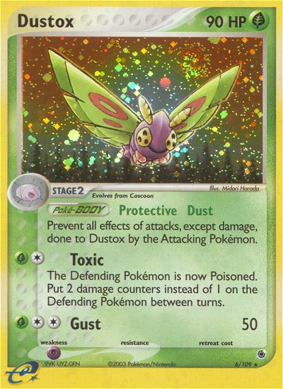 Dustox (6/109) [EX: Ruby & Sapphire]