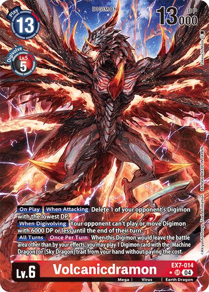 Volcanicdramon [EX7-014] (Alternate Art) [Digimon LIBERATOR]