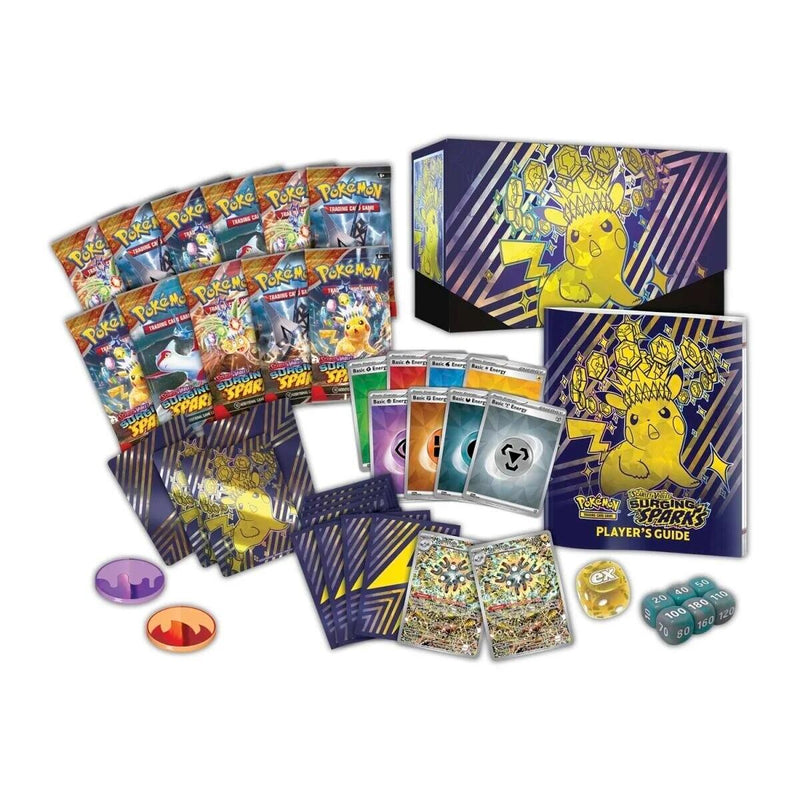 Pokemon TCG: Surging Sparks: Elite Trainer Box: Pokemon Center Edition