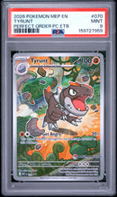 PSA MINT 9 Tyrunt (70) [Mep En-Me Black Star Promo] - 159727959