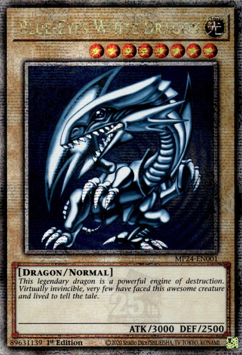 yugioh card blue eyes white dragon Yu-gi-oh - Blue-Eyes White Dragon Ske-001