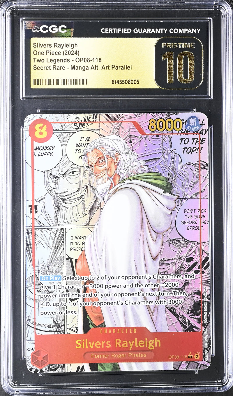 CGC PRISTINE 10 Silvers Rayleigh [Two Legends] - 6145508005