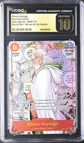 CGC PRISTINE 10 Silvers Rayleigh [Two Legends] - 6145508005