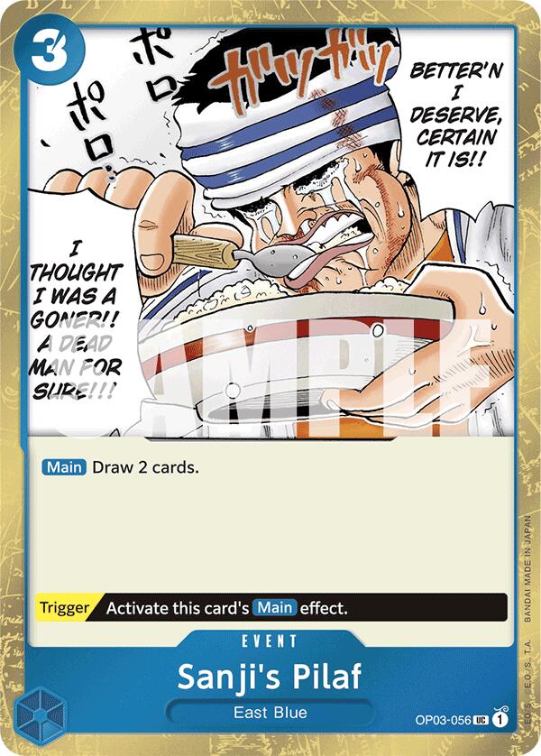 Sanji's Pilaf (Alternate Art)(Jolly Roger Foil) [Premium Booster -The Best-]