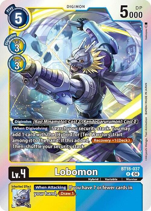 Lobomon [BT18-037] [Release Special Booster Ver.2.0]