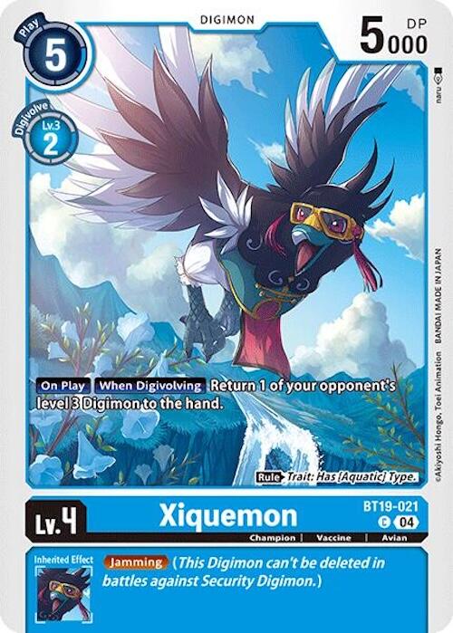 Xiquemon [BT19-021] [Release Special Booster 2.0]