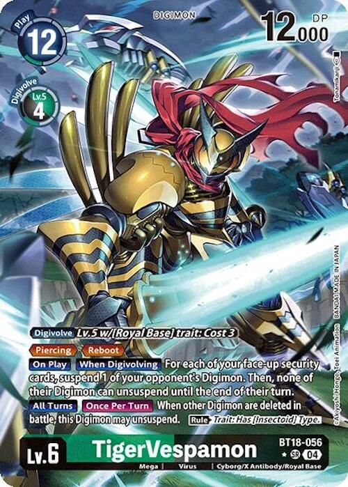 TigerVespamon [BT18-056] (Alternate Art) [Release Special Booster 2.0]