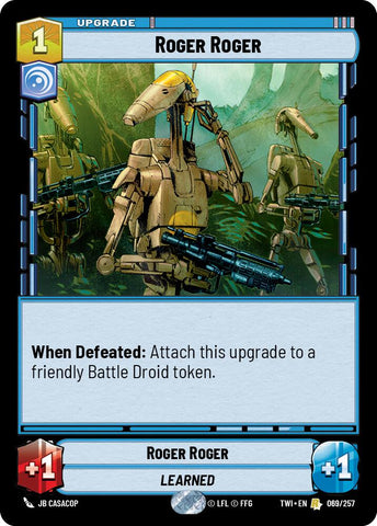 Roger Roger (069/257) (069/257) [Twilight of the Republic]