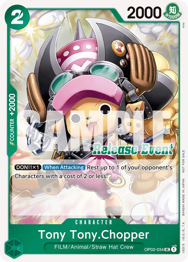 one piece card game chopper 2025 Championship 2025-26 Event Pack 065 Tony Tony PSA 9 Graded celebrating 500 years in the future. One Piece Trading Card Game