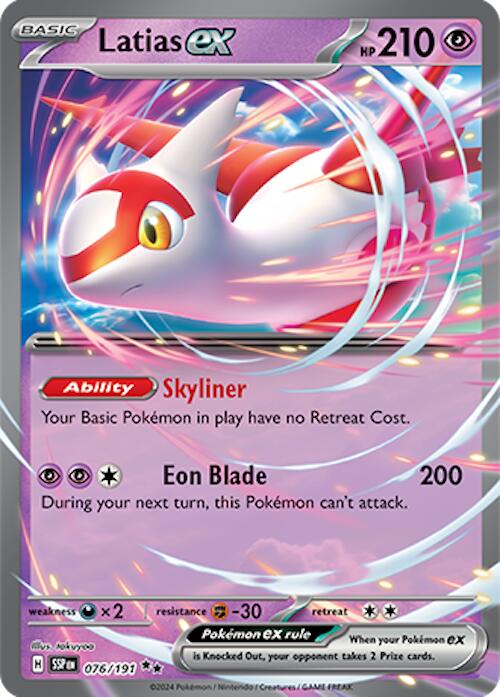 pokemon card latias Mega EX #181 EXTENDED ART prevent all damage done to this Pokmon by attacks from Pokmon VMAX The Most Expensive Latias Pokemon
