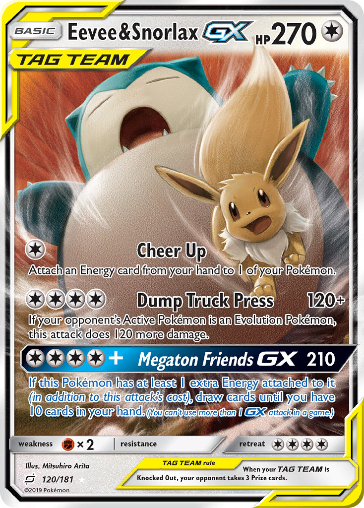 pokemon cards gx snorlax - Brandclub GXPokemon single card Eevee & Snorlax GX -Single