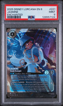 PSA MINT 9 Jasmine - Steady Strategist (Enchanted) (221/204) [Reign of Jafar] - 128557124