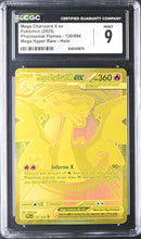 CGC 9 Mega Charizard X ex (130/094) [Phantasmal Flames] - 6145508015