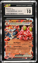 CGC GEM MINT 10 Magcargo ex (029/167) [Twilight Masquerade] - 1401035899263
