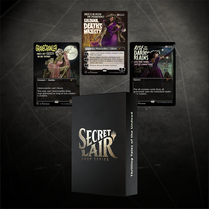 Magic the Gathering: Secret Lair: Thrilling Tales of the Undead