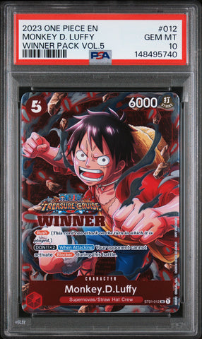 PSA GEM MT 10 Monkey D. Luffy [Promos] - 148495740