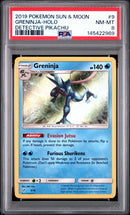 PSA NM-MT 8 Greninja-Holo(9/18) [Sun & Moon Detective Pikachu] - 145422969