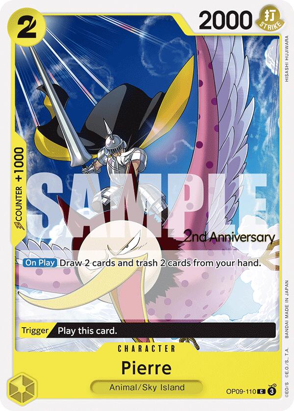 Pierre [Emperors in the New World: 2nd Anniversary Tournament Cards]