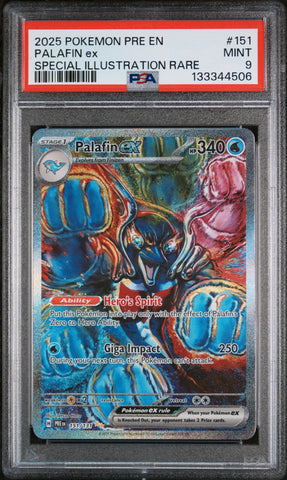 PSA MINT 9 Palafin Ex (151/131) [Pre En-Prismatic Evolutions] - 133344506