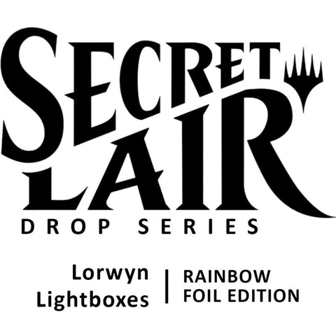 Magic the Gathering: Secret Lair: Lorwyn Lightboxes: Rainbow Foil