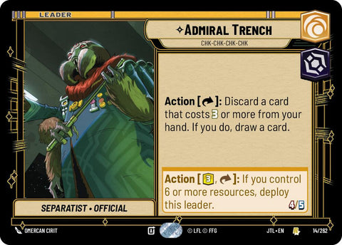 Admiral Trench - Chk-chk-chk-chk (014/262) (014/257) [Jump to Lightspeed]