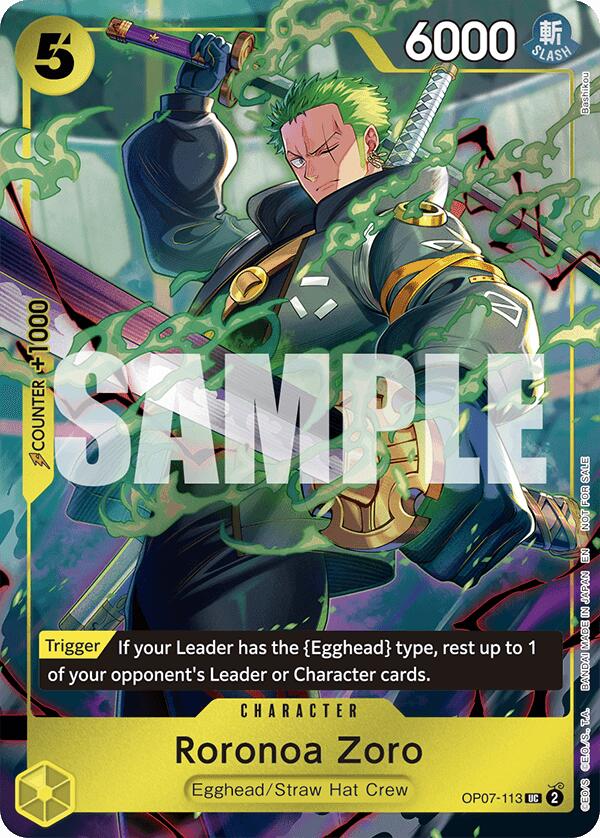 one piece card game roronoa zoro PRB02-006 : Rare Alternative Art Foil English TCG : PRB02: One Piece Card The Best: Premium Booster Vol. 2 officially licensed card sleeves Roronoa Zoro (One Piece Day