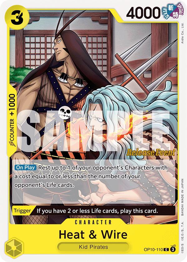 Heat & Wire [Royal Blood Release Event Cards]