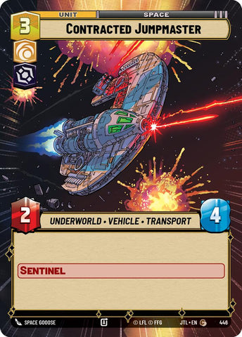 Contracted Jumpmaster (446) (Hyperspace) (446) [Jump to Lightspeed]