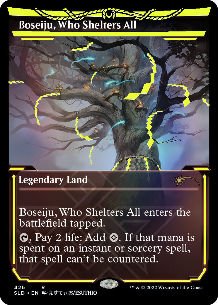 Magic the Gathering: Secret Lair: Showcase: Neon Dynasty - Neon Ink Foil Edition