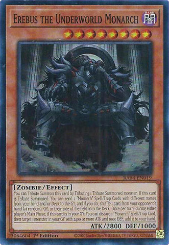 Erebus the Underworld Monarch [RA04-EN019] Super Rare