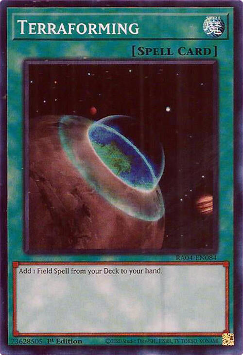 Terraforming [RA04-EN084] Super Rare
