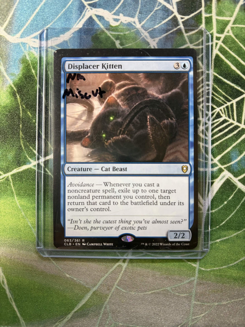Displacer Kitten (Miscut) [Commander Legends: Battle for Baldur's Gate]