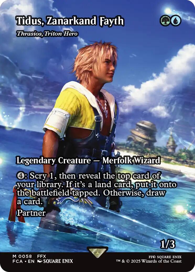 Tidus, Zanarkand Fayth - Thrasios, Triton Hero (Showcase) [FINAL FANTA Tidus, Zanarkand Fayth - Thrasios, Triton Hero (Showcase) [FINAL FANTA